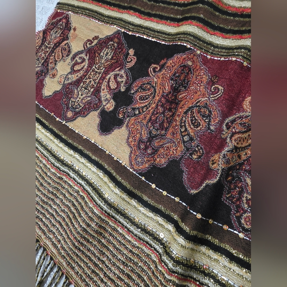 ❤️ Cejon Multicolor Design Scarf - Picture 2 of 3